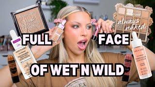 Full Face Using Only Wet n Wild Makeup: Nothing OVER $10! #affordablemakeup #drugstoremakeup