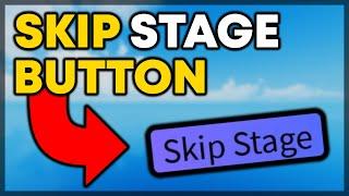 How to Make a Skip Stage Button in Roblox Studio - Roblox Scripting Tutorial