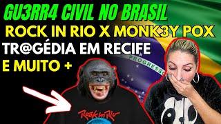 SENSITIVA MICHELE PREVISÕES, GU3RR$ CIVIL NO BRASIL, ROCK IN RIO E MONK3Y POX, FOGO NO RJ, RECIFE +