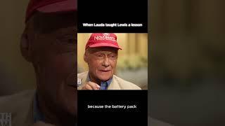 When Niki Lauda taught Lewis a lesson