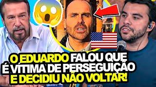 URGENTE! PÂNICO REAGE A EDUARDO BOLSONARO DESISTINDO DE VOLTAR AO BRASIL