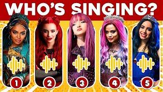 Guess Who's SINGING  Descendants: The Rise of Red ️ Red, Chloe, Jay, Uliana, Mal, Evie, Carlos...