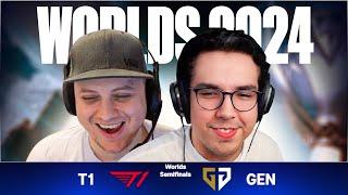 T1 VS GENG | SEMIFINAL WORLDS 2024 | ILHA DO CONGO