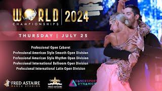 2024 Fred Astaire World Championships: Professional Open Divisions and Cabaret