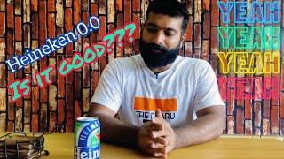 Heineken 0.0 Beer Review l Non Alcoholic Beer