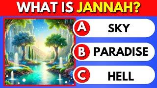 Jannah Trivia Quiz 🪽 Islam Quiz