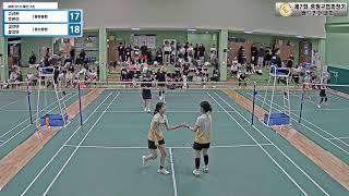 여복 20 D 예선 2조| (중랑클럽) 고선린/박은선 vs (봉산클럽) 김선아/성지아[제7회 중랑구 협회장기 배드민턴대회(신내)]