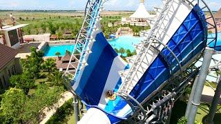 All Water Slides At Garden City Water Park Cambodia