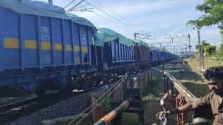 PATRATU WAG9 SHOWS ITS POWER PULLS FULLY LOADED COAL BOXNHL WAGON | SKIPPING PERALAM WITH STEAM HONK