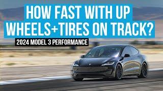 Comparing Stock vs UP Wheel & Tire Setups at Buttonwillow in the 2024 Model 3 Performance!