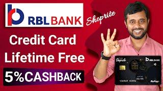 Rbl shoprite credit card lifetime free | Rbl Bank credit card review 5% Cashback card