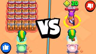 LUCKY vs UNLUCKY Moments in Brawl Stars… 