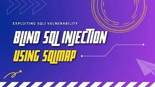 Exploit Blind SQLI Low Level Vulnerability using sqlmap - Decrypt3r