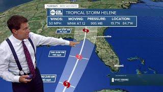 Tracking the Tropics | Hurricane warnings issued for Florida costal areas. #weather #abcactionnews