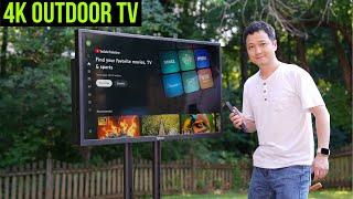 4K Sylvox Outdoor Waterproof TV with Wireless PS 5 Setup