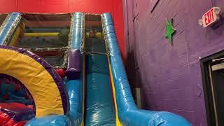 Huge slide at Pump It Up