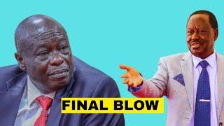 RIGATHI GACHAGUA PANICS AS RAILA ODINGA MEETS WITH MAU MAU ELDER IN MT KENYA