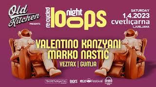 Valentino Kanzyani present Recycled Loops @ Old Kitchen, Cvetlicarna, Ljubljana 01.04.2023 (3decks)