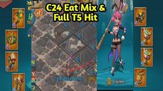 Lords Mobile F2P C24 Rally Trap Eat Mix & Full T5 In Chase Arena