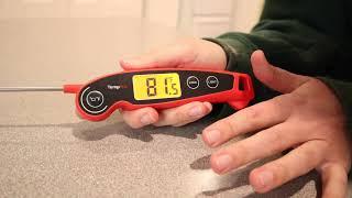 UNBOXING: TempPro Digital Meat Thermometer Review 2022 | Waterproof Food Thermometer