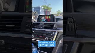 BMW320i 2013-2017 wireless Carplay plus android auto and screen mirror.#bmw #carplay