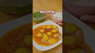 Bữa cơm sinh viên cuối tháng #short