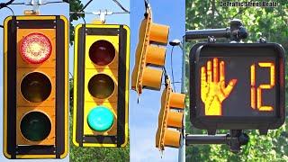 New Econolite Traffic Lights & Flashing Crosswalk Upgrade | Hamilton & Calvert