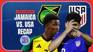 Ricardo Pepi earns USMNT win over Jamaica | CNL instant recap & reaction | Call It What You Want