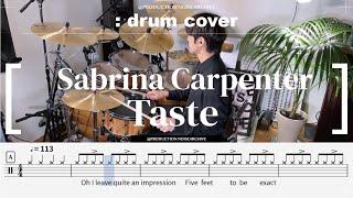 Sabrina Carpenter - Taste Drum Cover