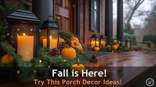 Fall Porch Ideas You’ll Love: Try This Fall Decor On Front Porch!