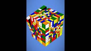 10x10 Rubik's Cube scramble #rubikscube #viral #2k #solve