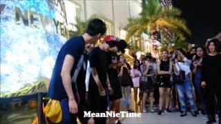 141214 Dancing #EsteemModel #ChoMinho #LeeCholwoo #KimJaeYoung #BangTaeEun @ Siam Paragon