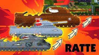 Top 10 Ratte episodes - Cartoons about tanks