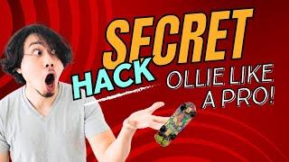 Learn the Ollie Quickly with This Fingerboard Tip