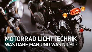 Blinker, Rücklicht, Reflektoren - Was darf ich beim Motorrad-Umbau und was nicht?