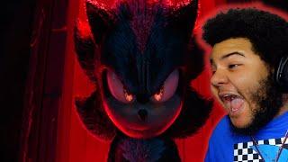 SHADOW LITERALLY LOOKS PERFECT | SONIC MOVIE 3 TRAILER REACTION