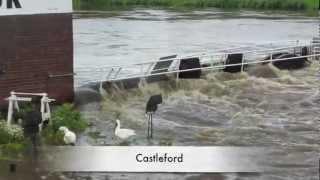 23-06-2012 Floods, Castleford, Methley Bridge, Newton Lane, Ledston, Fairburn