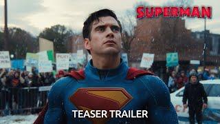 SUPERMAN – Teaser Trailer (2025) James Gunn, David Corenswet (4K)