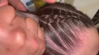 Dutch Braids Using Bear Grease tutorial