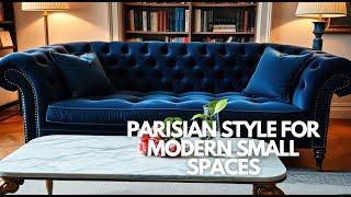 Parisian Style for Modern Small Spaces | Effortless Elegance & Timeless Charm