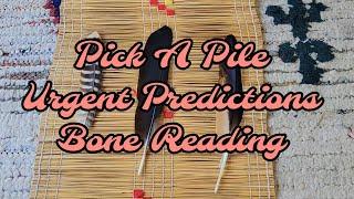 Pick A Card Reading Urgent Predictions From Ancestors! Bone Reading 