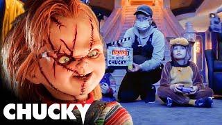 Behind the Scenes Look Into the Horrifying Chucky | New Series Coming Oct 12 | SYFY & USA Network