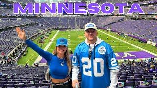 TAKING MY DREAM GIRL TO NFL GAME OF THE YEAR!! (LIONS VS VIKINGS)