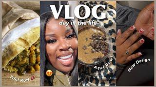  VLOG : HEY HECTOR! FRESH BUSSDOWN, STAR NAILS, TRYING TRINI ROTI + MORE | Angeline Kors