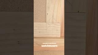 Easy way to get the perfect Layout | woodworking idea #shorts #tips #howto #woodworking