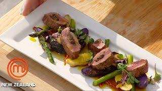 Tapenade-Stuffed Lamb Masterclass | MasterChef New Zealand | MasterChef World