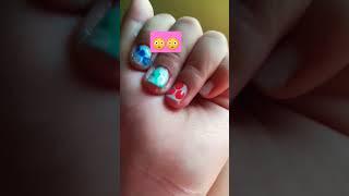 a quick and cute nail art by Pranali  #pranali #cute #funny #comedy #dance