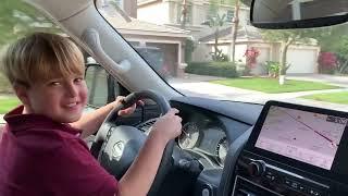 Driving  Lessons From an 8 Year Old - w/ Carpool Karaoke  !