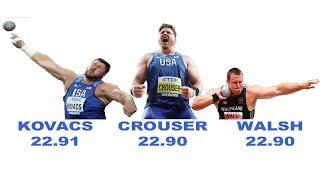 Tom WALSH Ryan CROUSER Joe KOVACS SHOT PUT