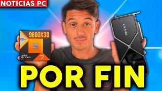 !RTX 5000 ya ESTÁ AQUÍ y el Ryzen 7 9800X3D también! | Noticias PC